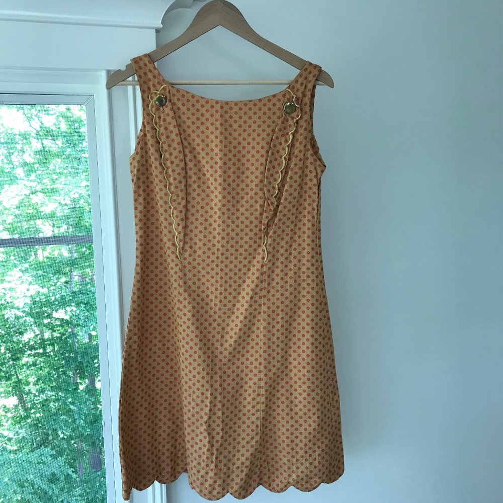 Dainty June polka dot dress
